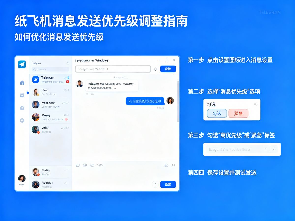 纸飞机消息发送优先级调整指南(如何优化消息发送优先级)